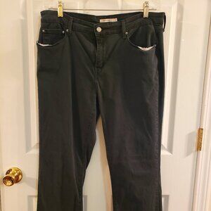 Levi's 505 straight in dark green W32, L32